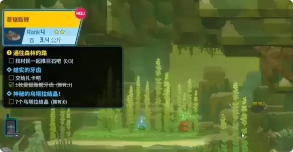 《潜水员戴夫》丛林结实的牙齿任务攻略