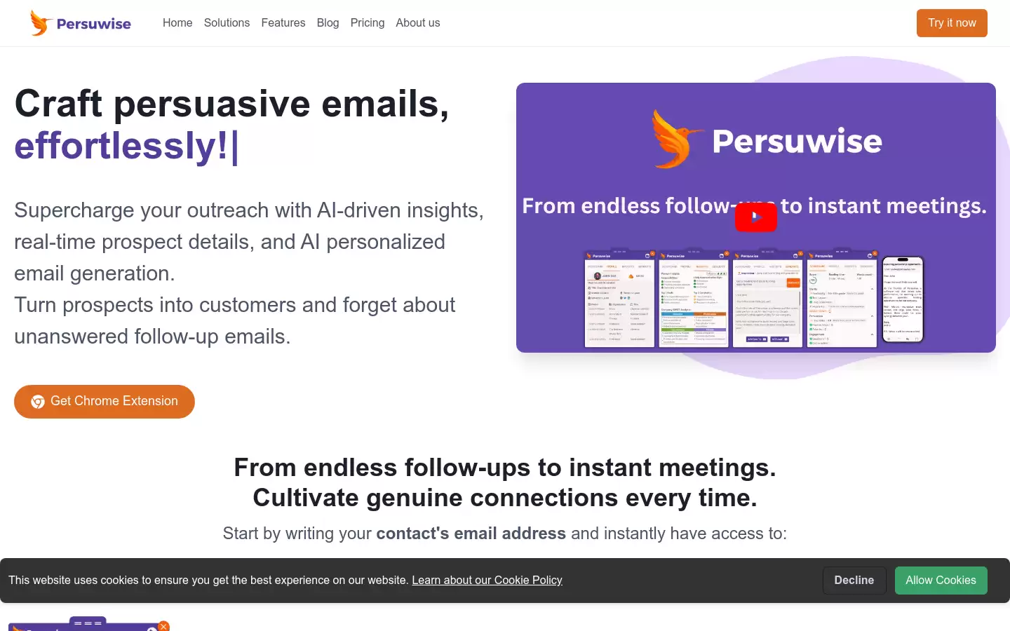 Persuwise : 超级赋能你的邮件外展