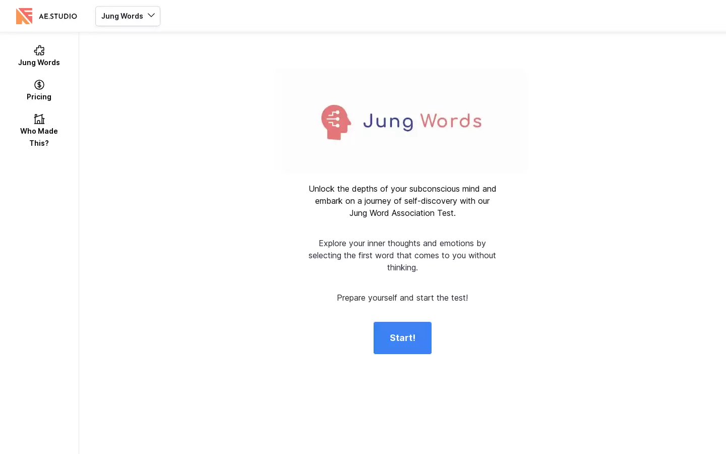 Jung Words : 通过词汇AI联想测试探索潜意识