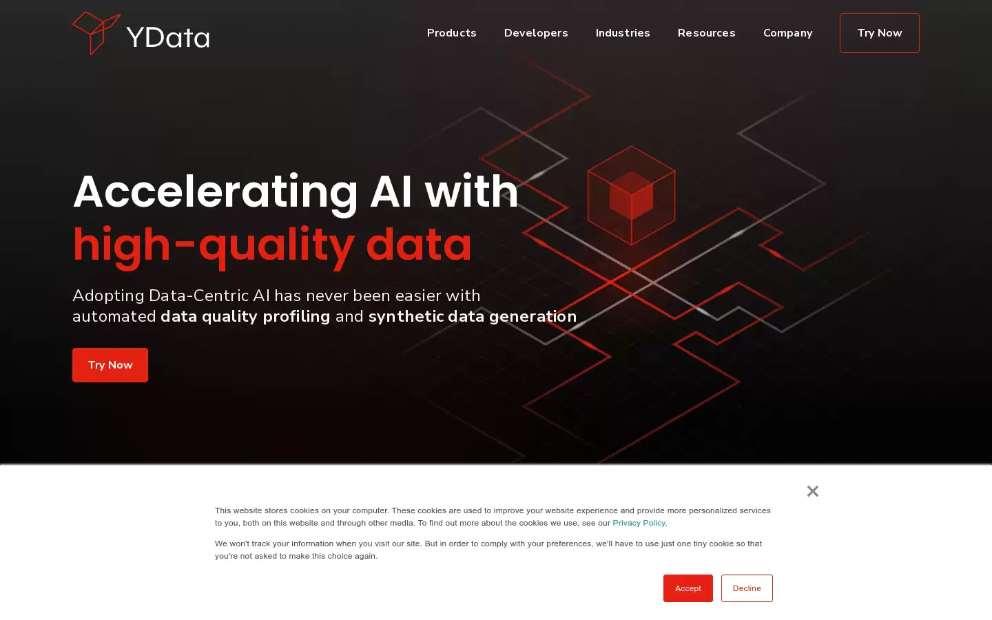 YData : 生成合成数据，管理数据，提高数据质量，构建最佳AI项目数据集。