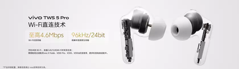 音质与降噪全面升级，vivo TWS 5 Pro带来旗舰级TWS耳机体验