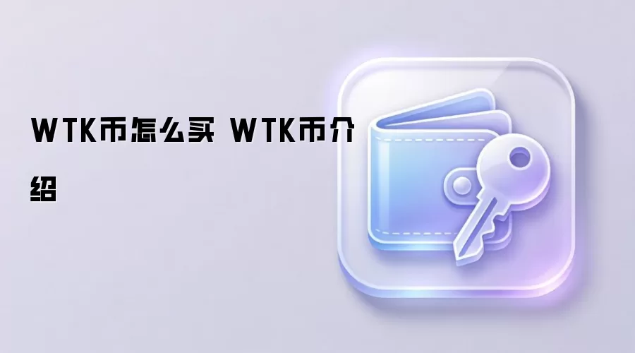 WTK币怎么买 WTK币介绍