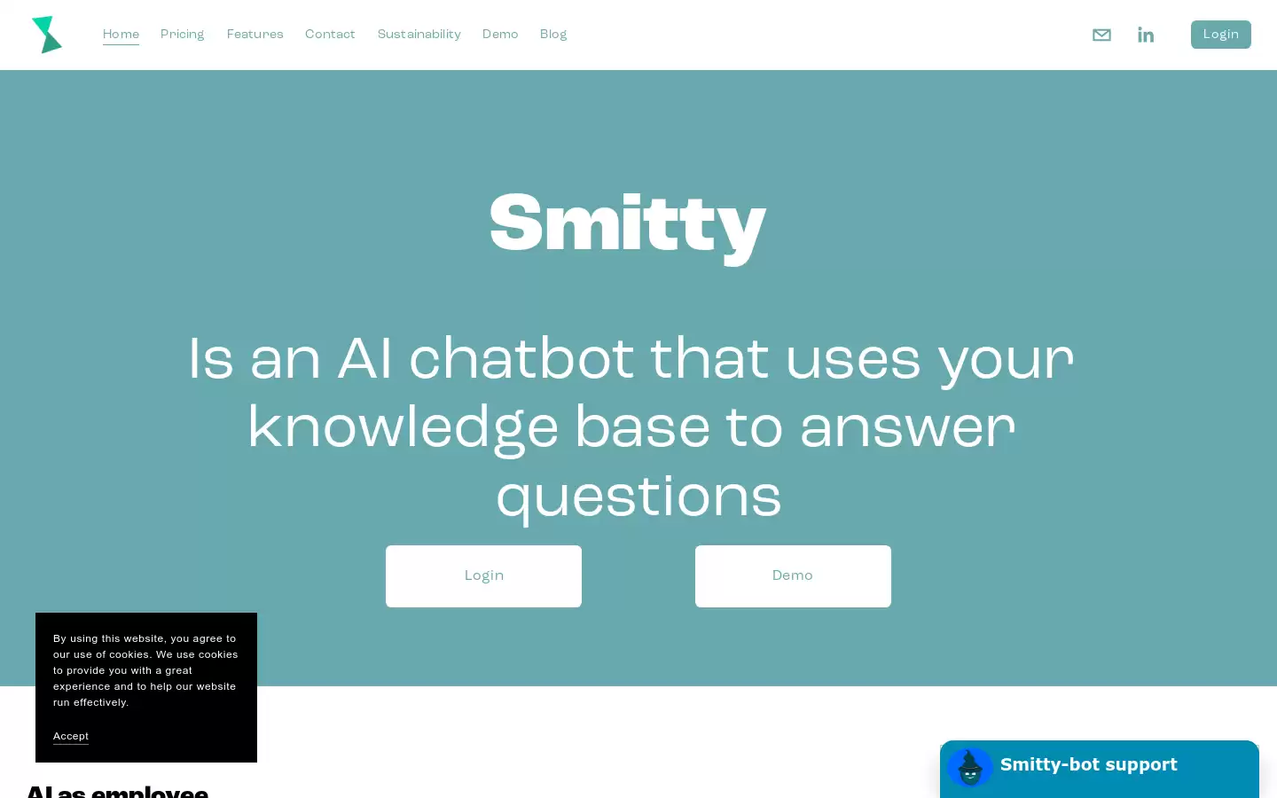 Smitty : AI聊天机器人连接知识库，为员工提供即时答案