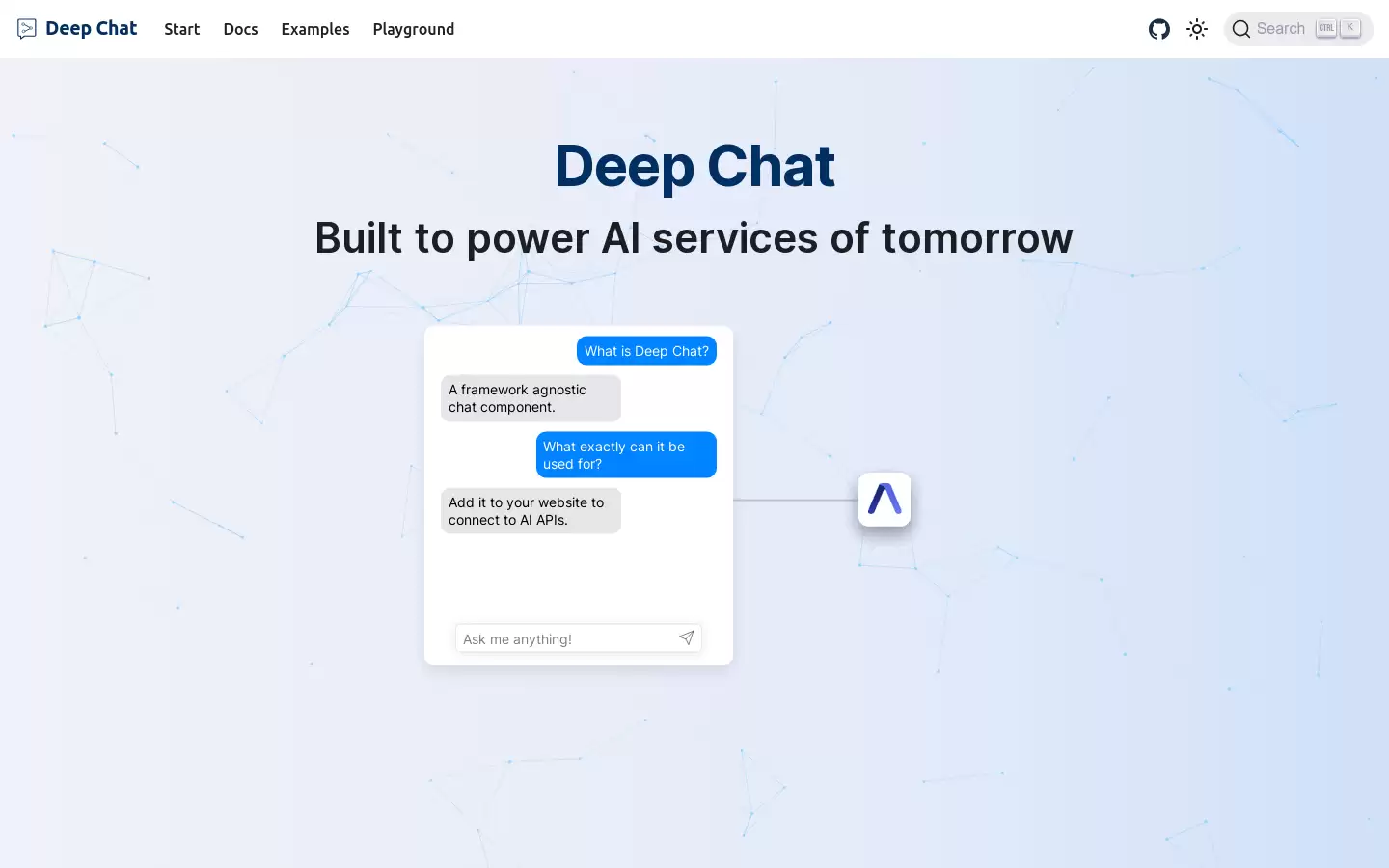 Deep Chat : AI API 聊天组件