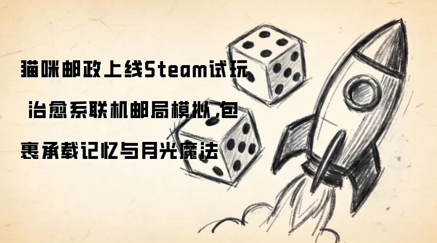 猫咪邮政上线Steam试玩 治愈系联机邮局模拟，包裹承载记忆与月光魔法