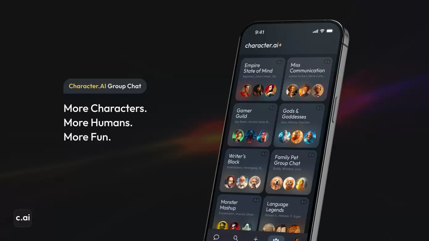 Character Group Chat : 在Character.AI平台上进行多人AI角色群聊