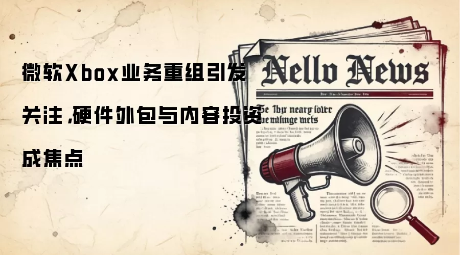 微软Xbox业务重组引发关注,硬件外包与内容投资成焦点