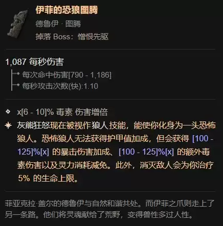 《暗黑破坏神4》德鲁伊核心暗金掉落攻略