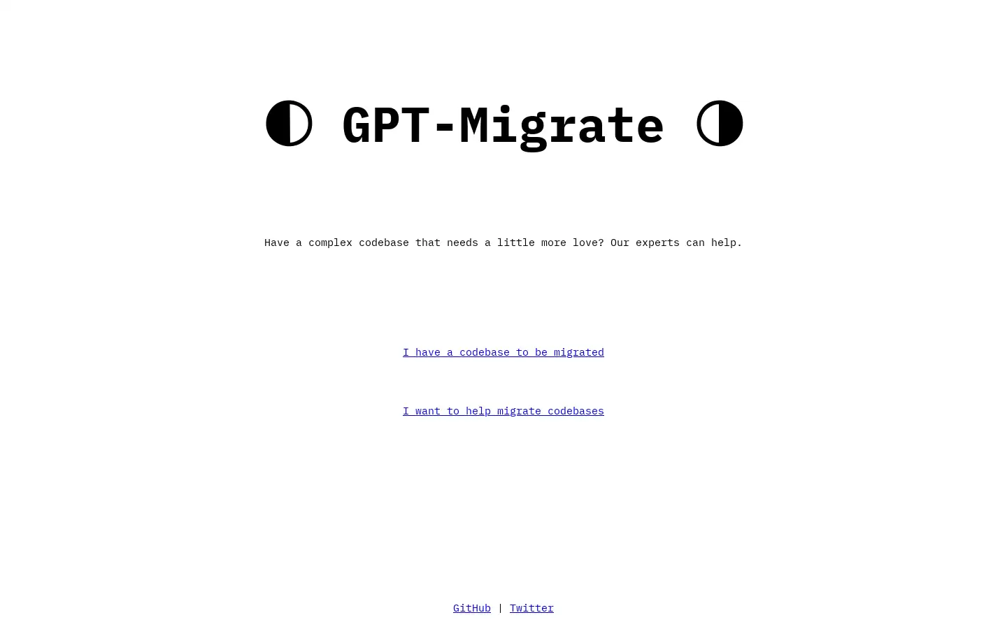 GPT-Migrate : 轻松将代码库从一种语言或框架迁移到另一种语言或框架