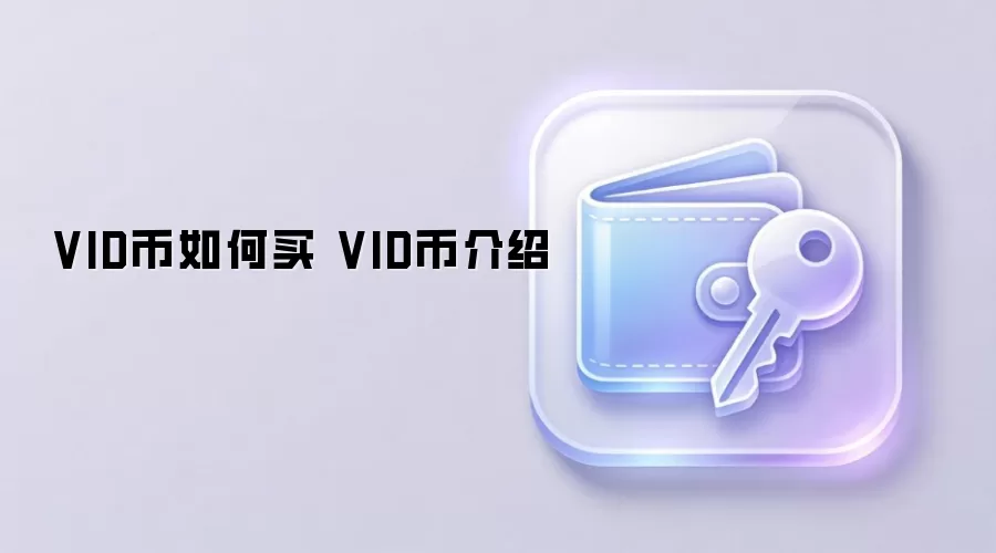 VID币如何购买与投资 VID币前景全面介绍