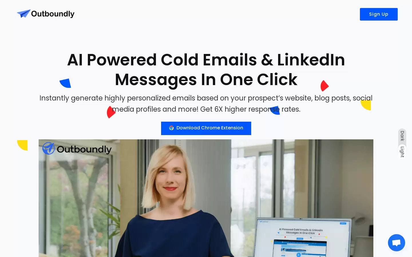 Outboundly : 人工智能支持的冷电子邮件和LinkedIn消息一键完成
