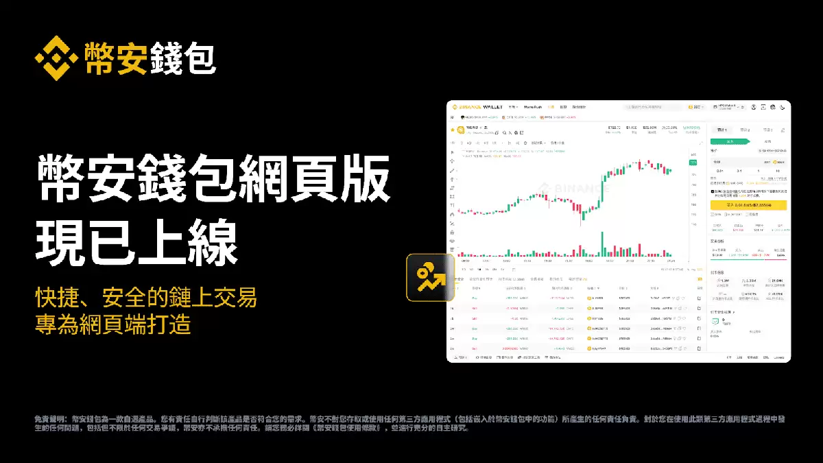 币安Wallet网页版正式上线:解锁更智能、高效的链上交易体验