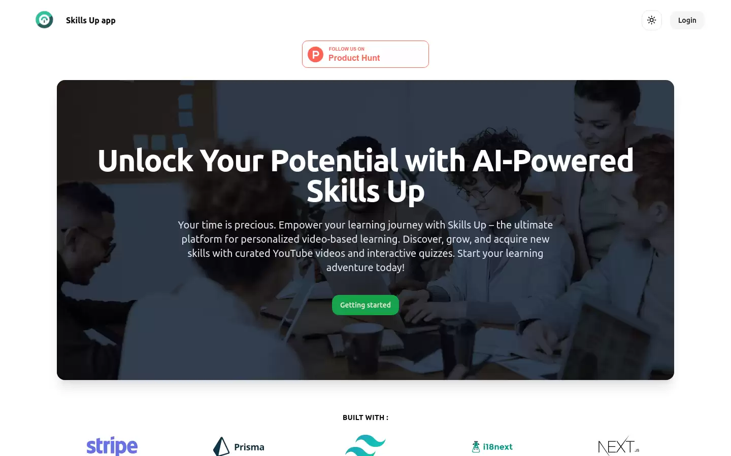 Skills Up : 个性化视频学习平台