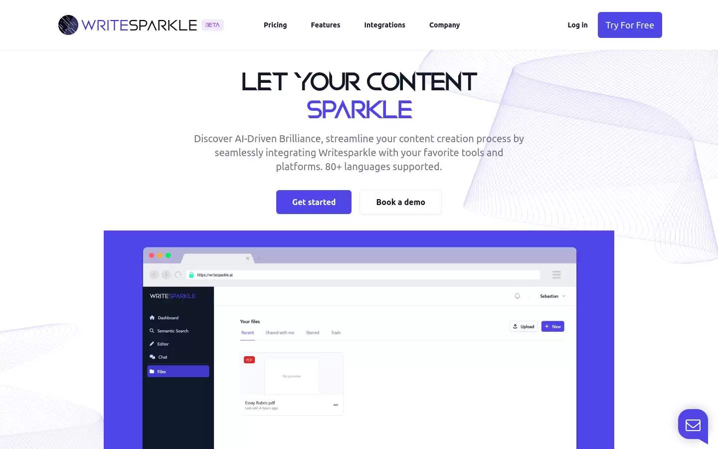 WriteSparkle : 让您的内容闪耀
