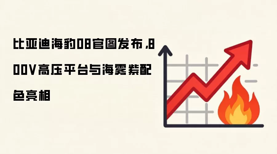 比亚迪海豹08官图发布，800V高压平台与海雾紫配色亮相