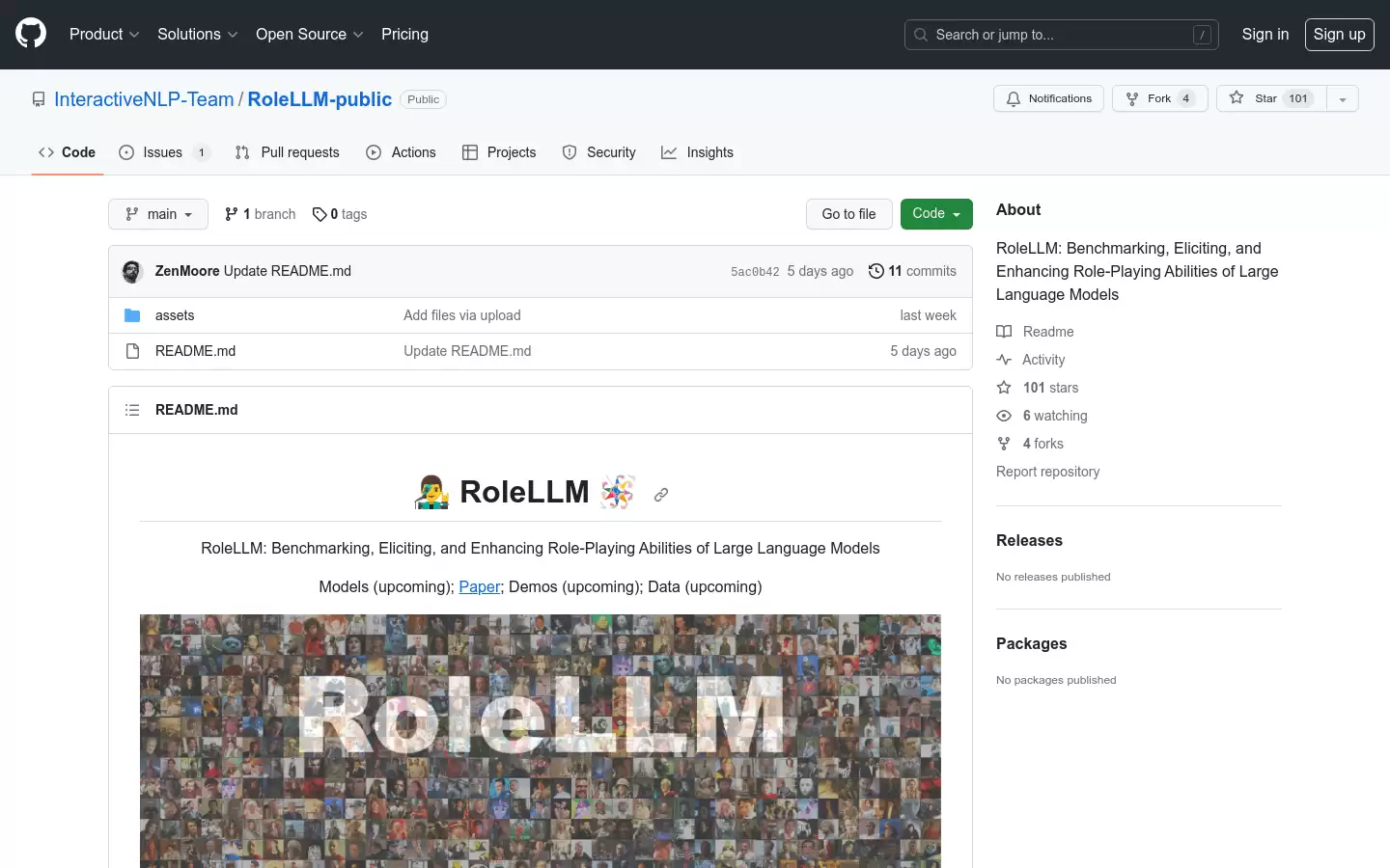RoleLLM : 大型语言模型角色扮演框架
