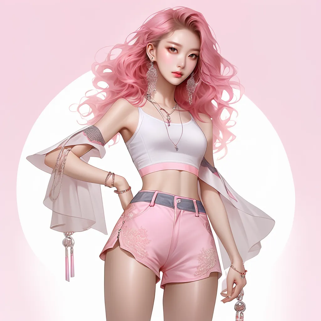 AI绘画写实风格生成的美女图片，二次元插画绘画风Stable Diffusion大模型推荐