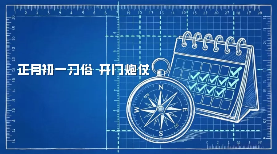 正月初一习俗 开门炮仗