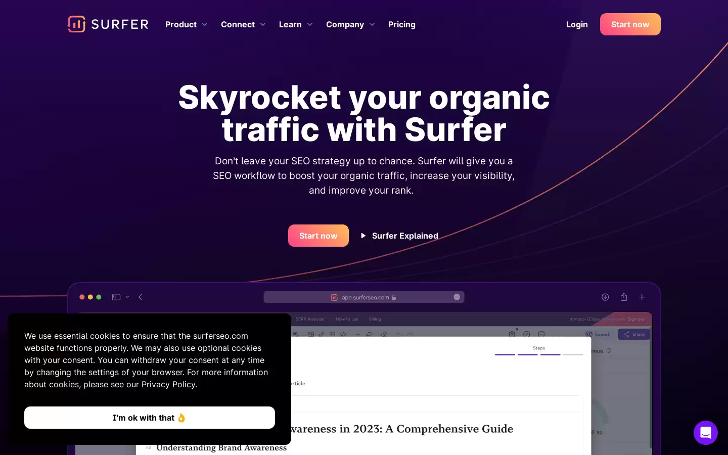 Surfer : 提升有机流量,优化SEO策略