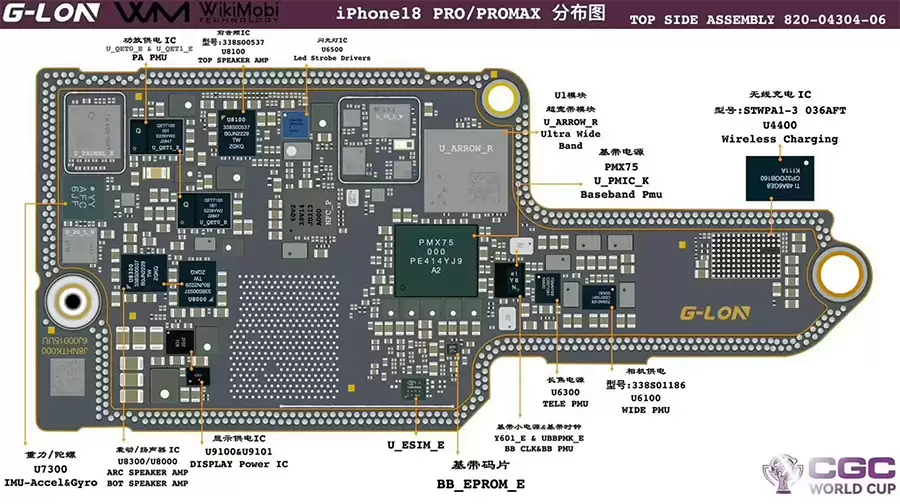 高清主板实拍！iPhone 18 Pro A20 Pro芯片核心细节全面曝光