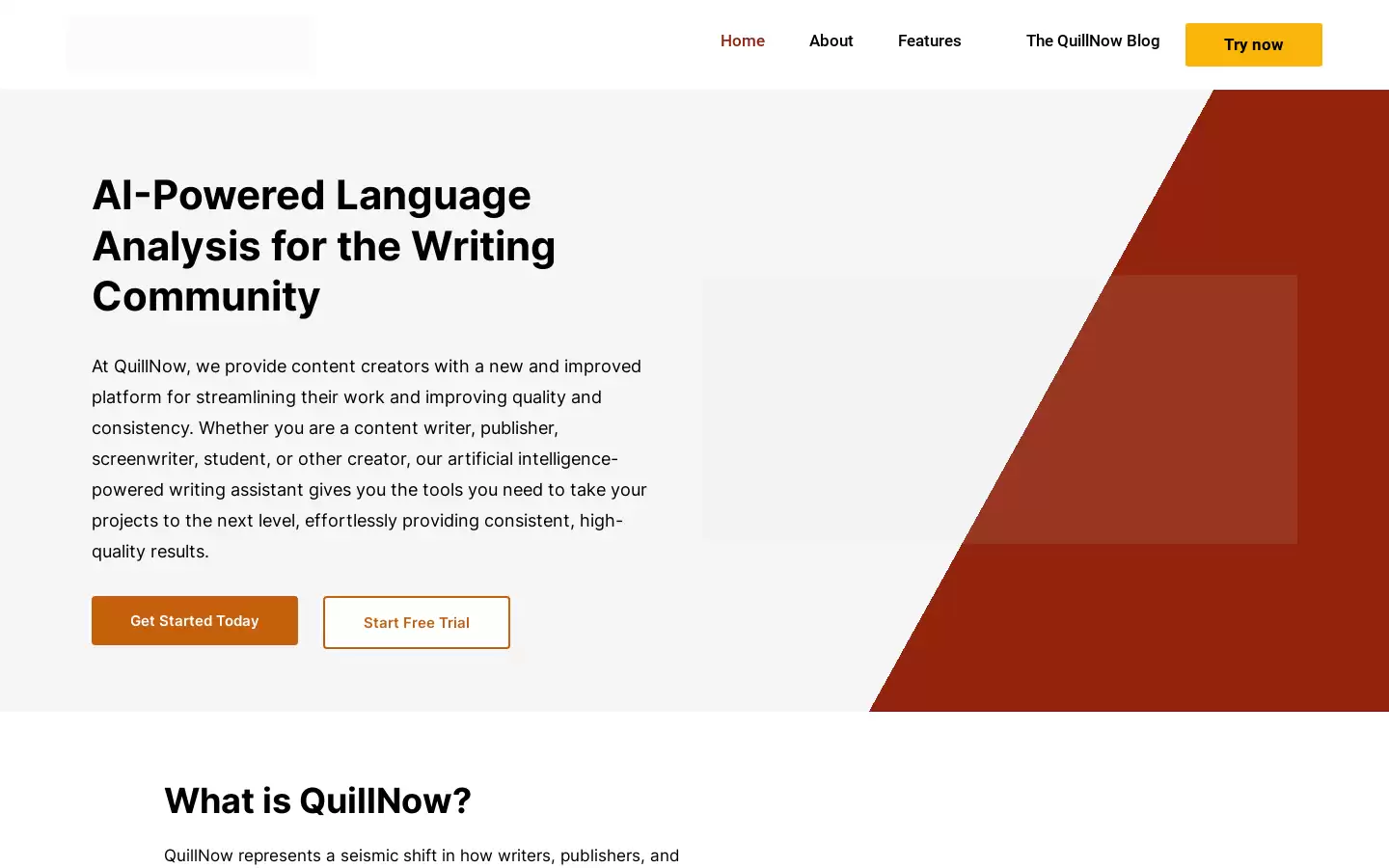 QuillNow : AI助手，提升写作质量