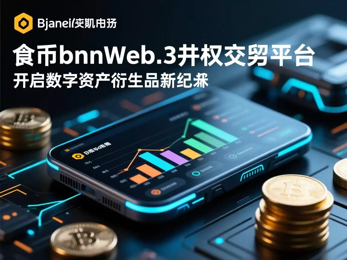 币安Web3期权交易平台界面与生态示意图