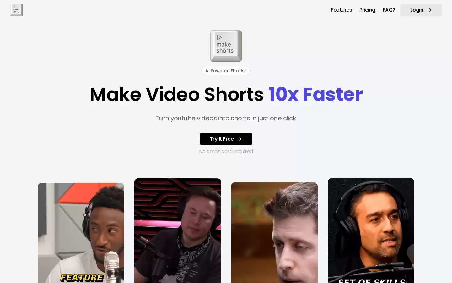 MakeShorts : AI 剪辑神器