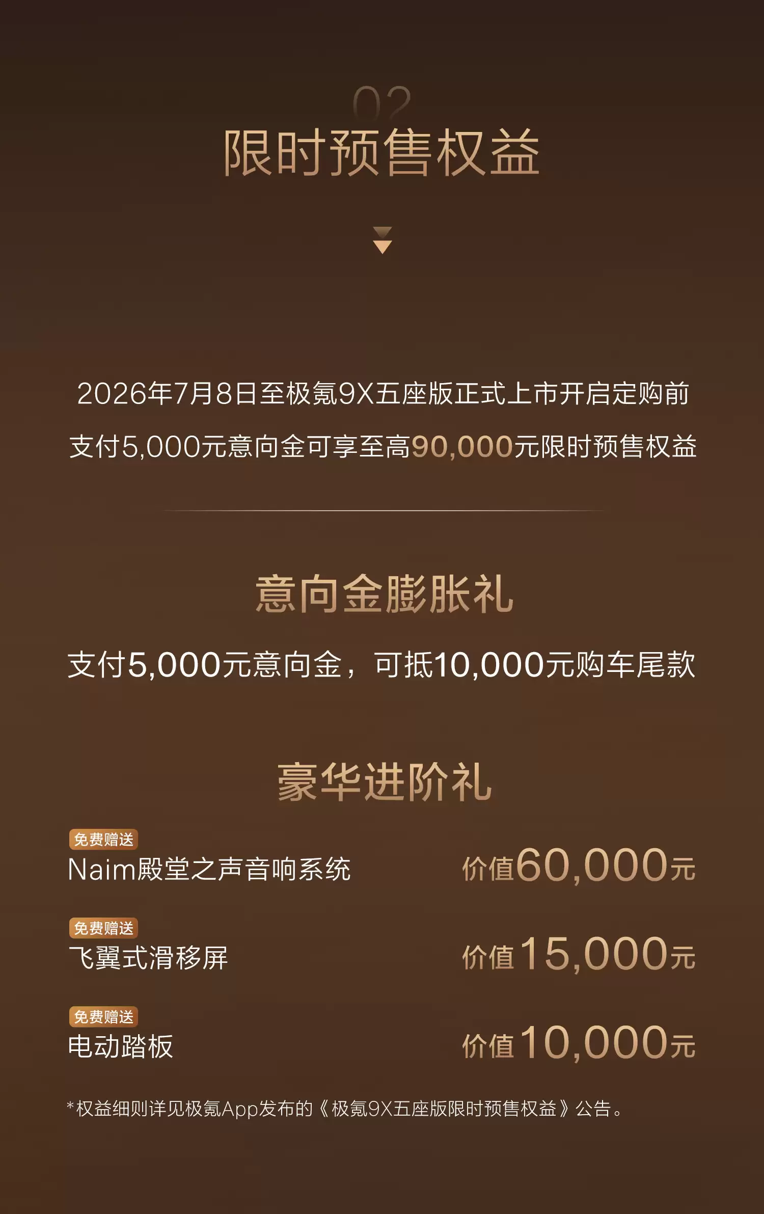极氪9X五座版开启预售 展车预计7月下旬陆续进店