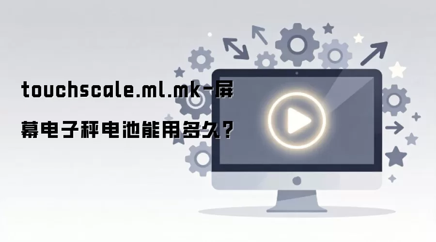 touchscale.ml.mk-屏幕电子秤电池能用多久?
