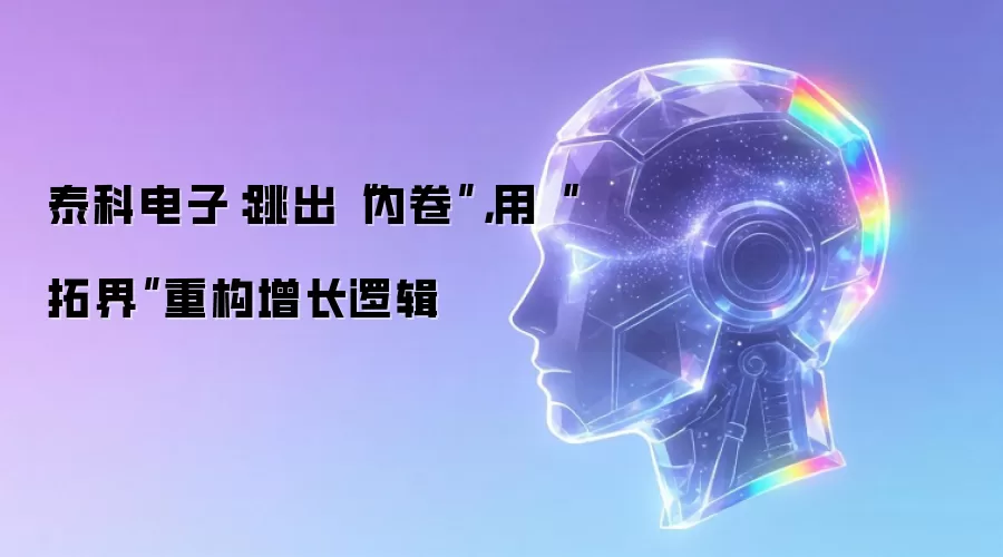 泰科电子:跳出“内卷”,用“拓界”重构增长逻辑