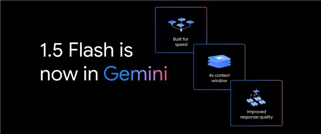 Google Gemini重大更新 Gemini 1.5 Flash可免费使用