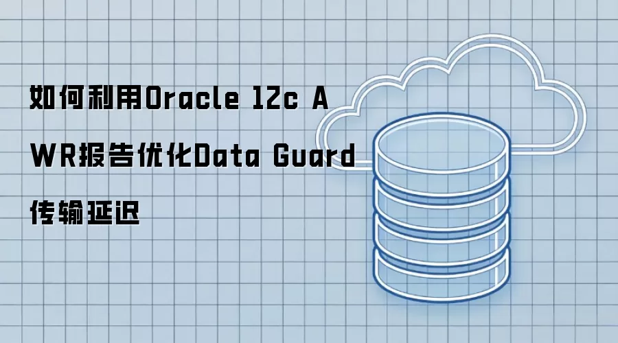 如何利用Oracle 12c AWR报告优化Data Guard传输延迟