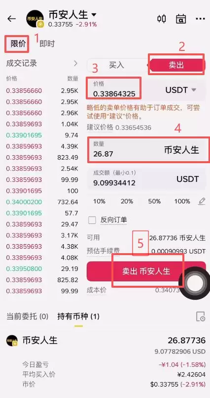 如何购买币安人生代币?币安人生的交易流程是什么?