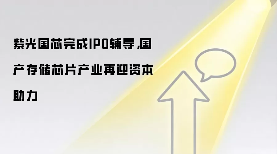 紫光国芯完成IPO辅导,国产存储芯片产业再迎资本助力