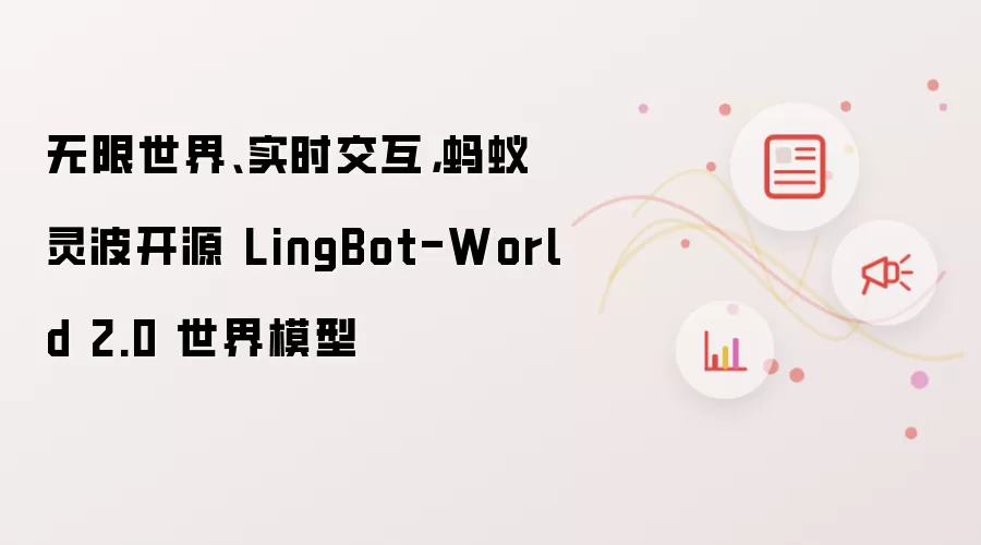 无限世界、实时交互，蚂蚁灵波开源 LingBot-World 2.0 世界模型