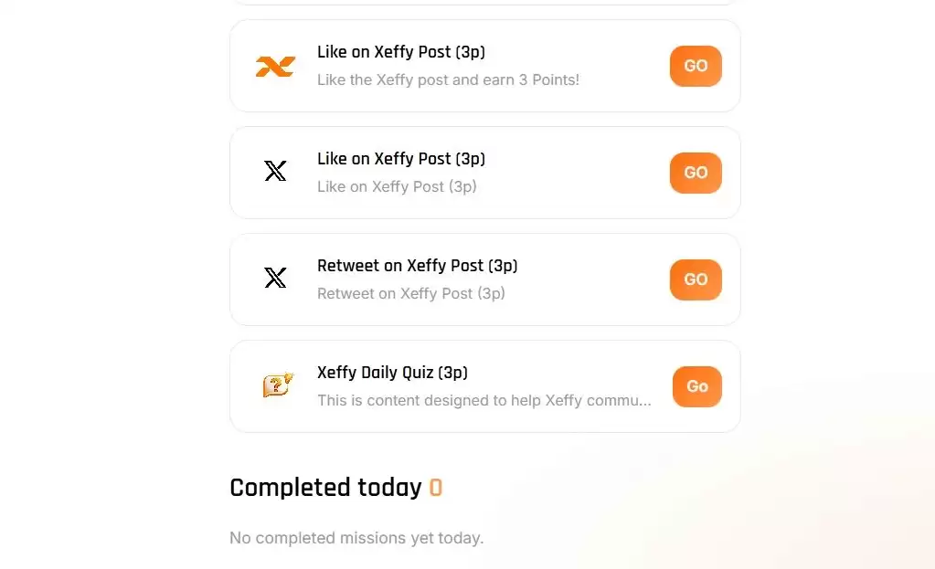 Xeffy(XEF)币空投领取
