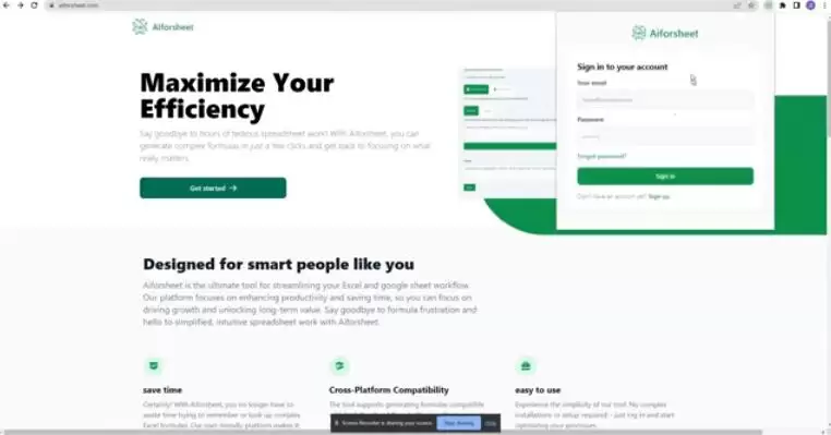Excel Formula Bot Excel Formula Generator AI : 简化你的电子表格工作流程