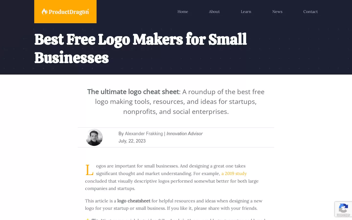 productdragon : 小型企业最佳免费Logo制作工具