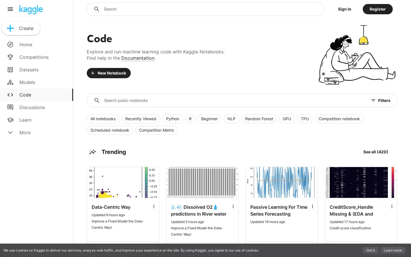 Kaggle : 世界领先的数据科学学习平台