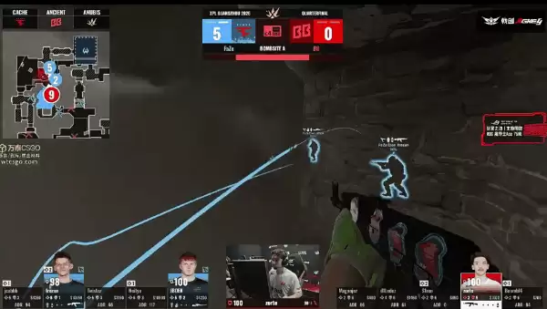 XPL广州2026战报：FaZe 2-0横扫BB晋级四强