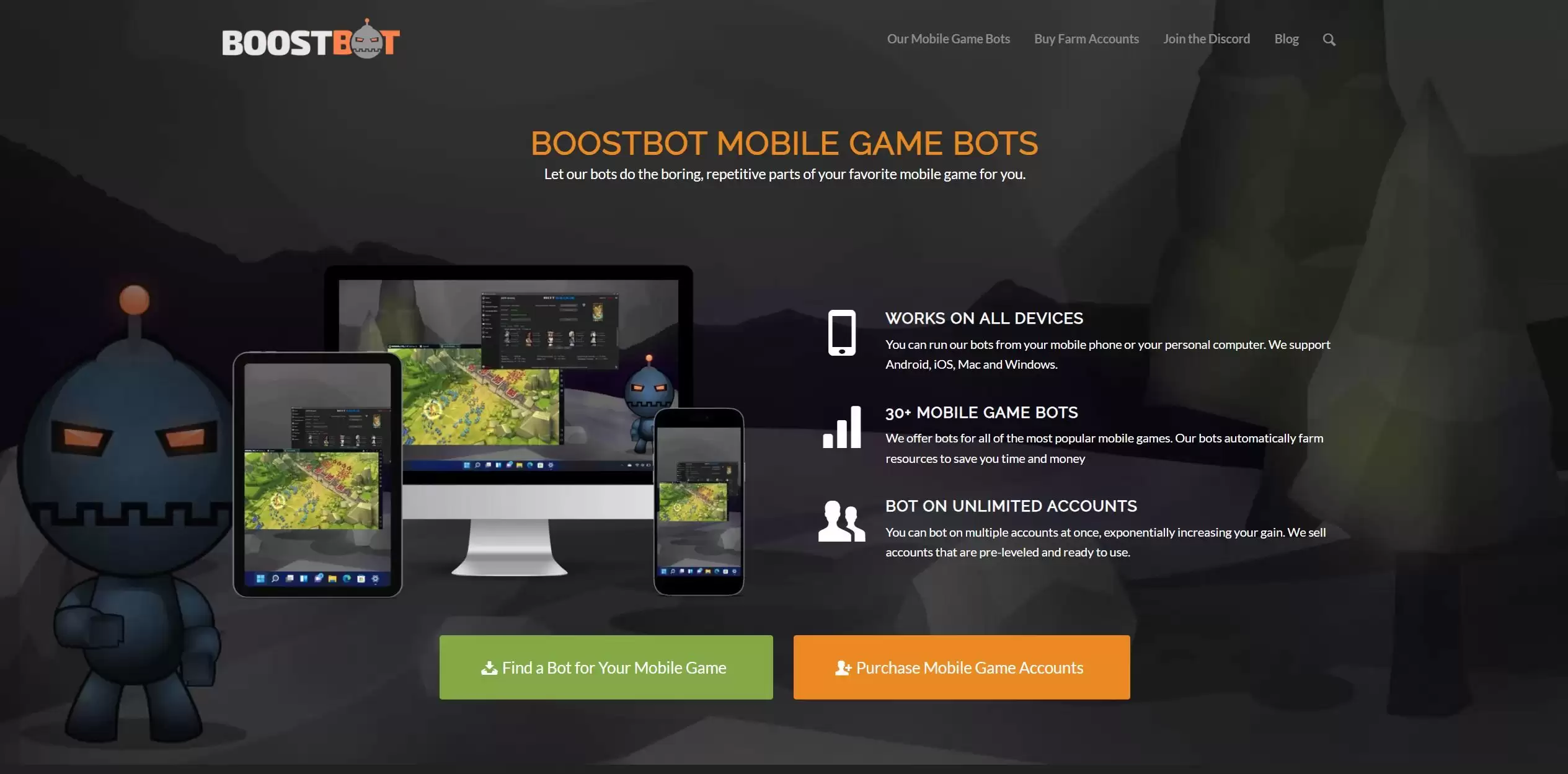 Boostbot : 手机游戏自动挂机