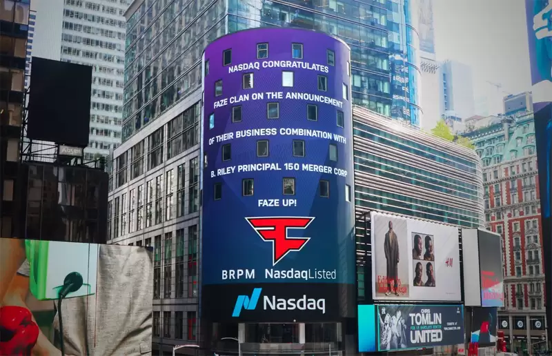 FaZe母公司股价低于1美元，一年暴跌83%，面临纳斯达克退市风险