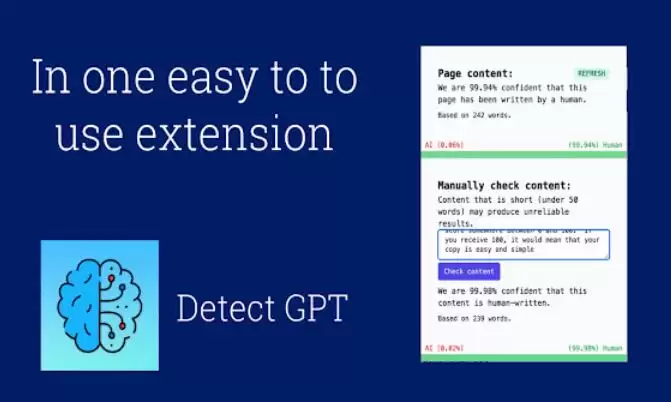 DetectGPT - Detect Chat GPT Content : 检测Chat GPT生成的内容