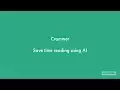 Crammer: Sa ve time using AI : AI辅助阅读工具