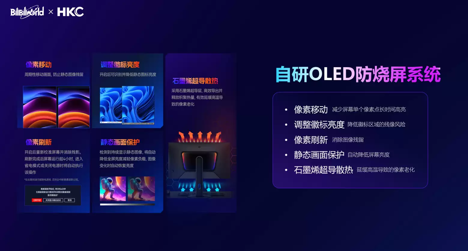2026年BW有哪些重磅新品发布?HKC携RGB-MiniLED与QD-OLED新品亮相