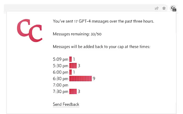 Chatterclock — Track Your GPT-4 Messages : 跟踪您的GPT-4消息