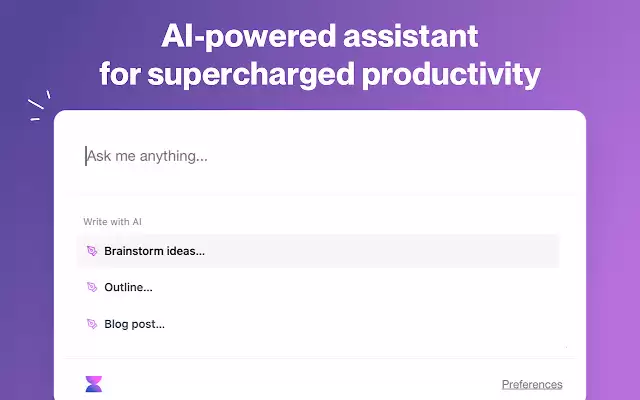 Voilà – AI ChatGPT powered assistant : AI助手，提升工作效率