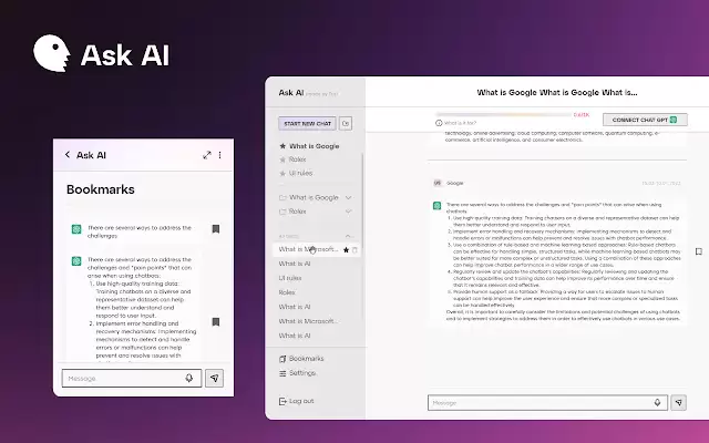 Ask AI Browser : AI搜索和聊天工具