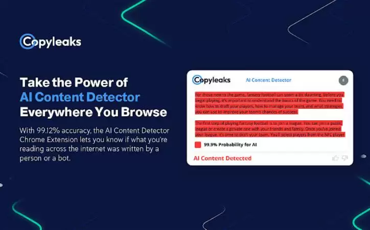 AI Content Detector - Copyleaks : 验证文本是由人还是AI聊天机器人编写的。