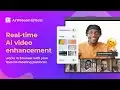 AI Webcam Visual Effects: Google Meet & Other : AI视频会议背景特效：Google Meet和其他平台